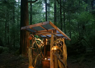 Outhouse With A View At WCE Wilderness Retreat On Spring Island